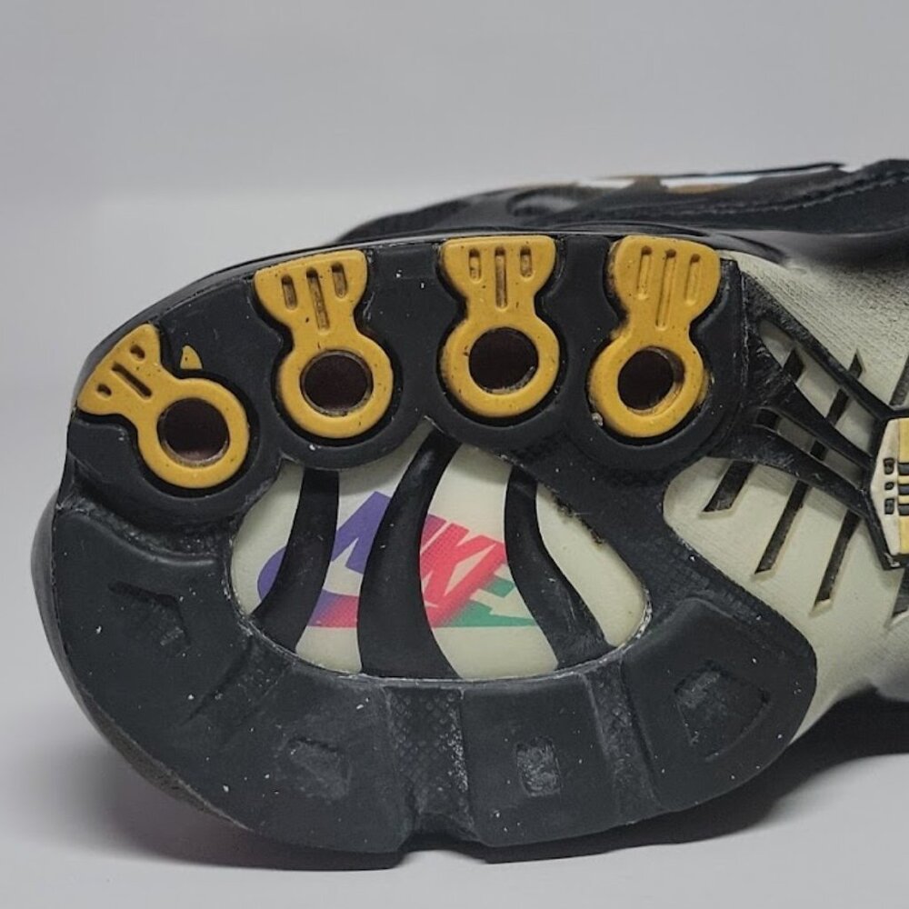 Nike Air Max Plus GS Tuned Air Black Multicolor Women’s 7 (5.5Y Youth) - Picture 10 of 11